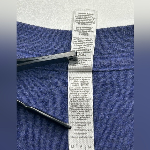 Nathaniel‎ Rateliff & The Night Sweats Band Shirt Blue Heather Medium Concert - Picture 9 of 11